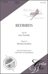 Redbirds Two-Part choral sheet music cover